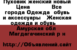 Пуховик женский новый › Цена ­ 2 600 - Все города Одежда, обувь и аксессуары » Женская одежда и обувь   . Амурская обл.,Магдагачинский р-н